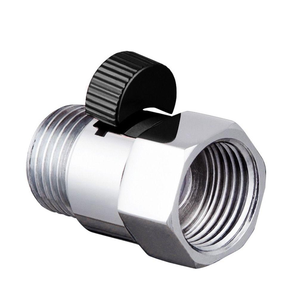 Bathroom Shower Brass Junction Shut-off Angle Valve Water Flow Control Valve Diverter Valve