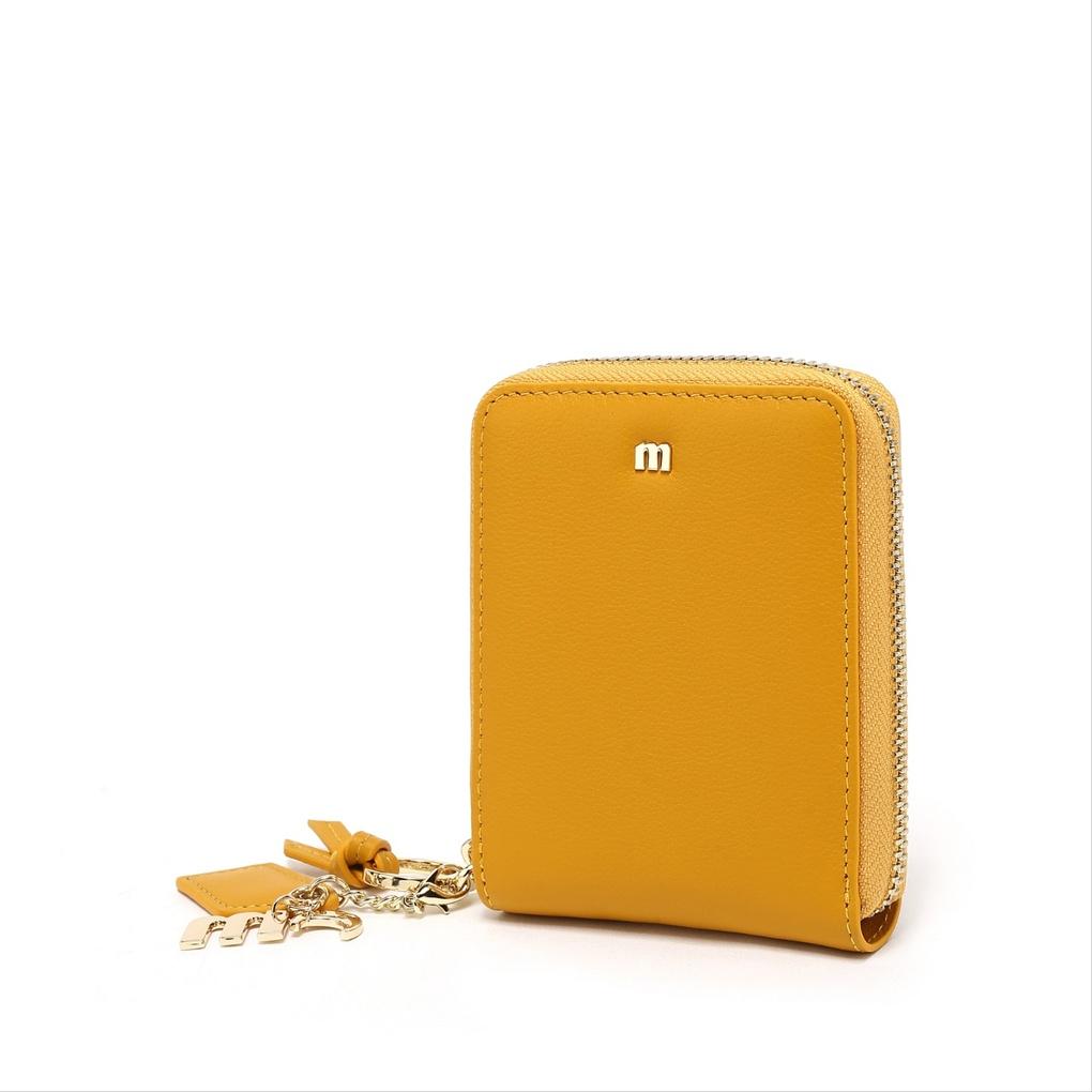 Mari eclaire 17 9 100% natural cowhide slim wallet 208413