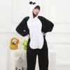 Unisex Anime Kigurumi Pajamas Panda Cosplay Costume Hoodies Party Fleece Sleepwears Nightwear