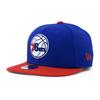 Кепка 9FIFTY Snapback NBA BASIC SNAPBACK для детей, KIDS, молодежная, 950, бейсболка, 76ERS [New Era] для детей [МОЛОДЕЖНАЯ КЕПКА] (Филадельфия (Синий / красный)) [Элемент]