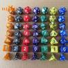 KTV Party Multicolor Polyhedral Numbers Dice - 7Pcs, Table Board Game Supply Gift