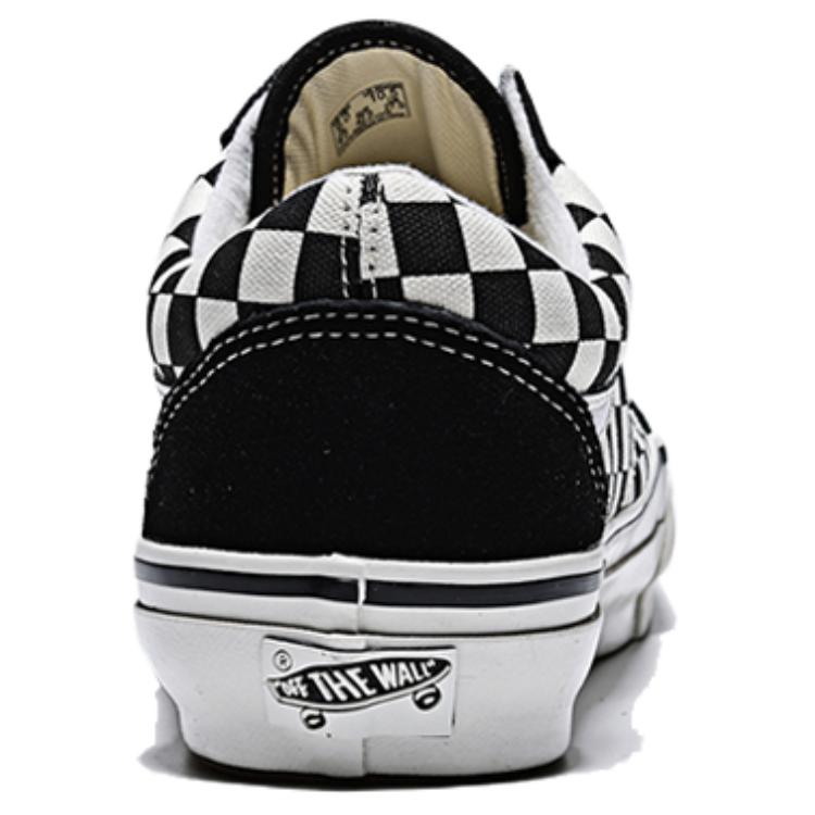 Vans Old Skool 36 LX Шахматка - Белые Черные Унисекс Кроссовки VN000E9MBPS
