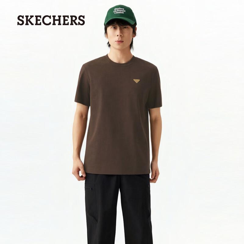 Skechers Унисекс Вязаная футболка с коротким рукавом охлаждающая
