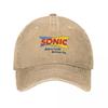 Sonic Drive IN Baseball Cap designer cap Golf Hat Unisex Big Size Hat funny hat FeUnisex Unisex's