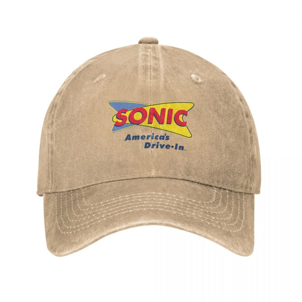 Sonic Drive IN Baseball Cap designer cap Golf Hat Unisex Big Size Hat funny hat FeUnisex Unisex's