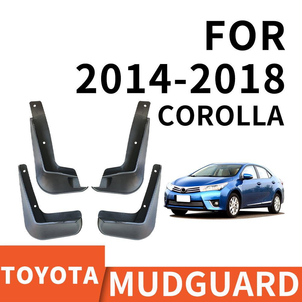 Брызговики для Toyota Corolla E180 2014 2015 2016 2017 2018 Аксессуары Защитные щитки Брызговики Крыло Переднее колесо