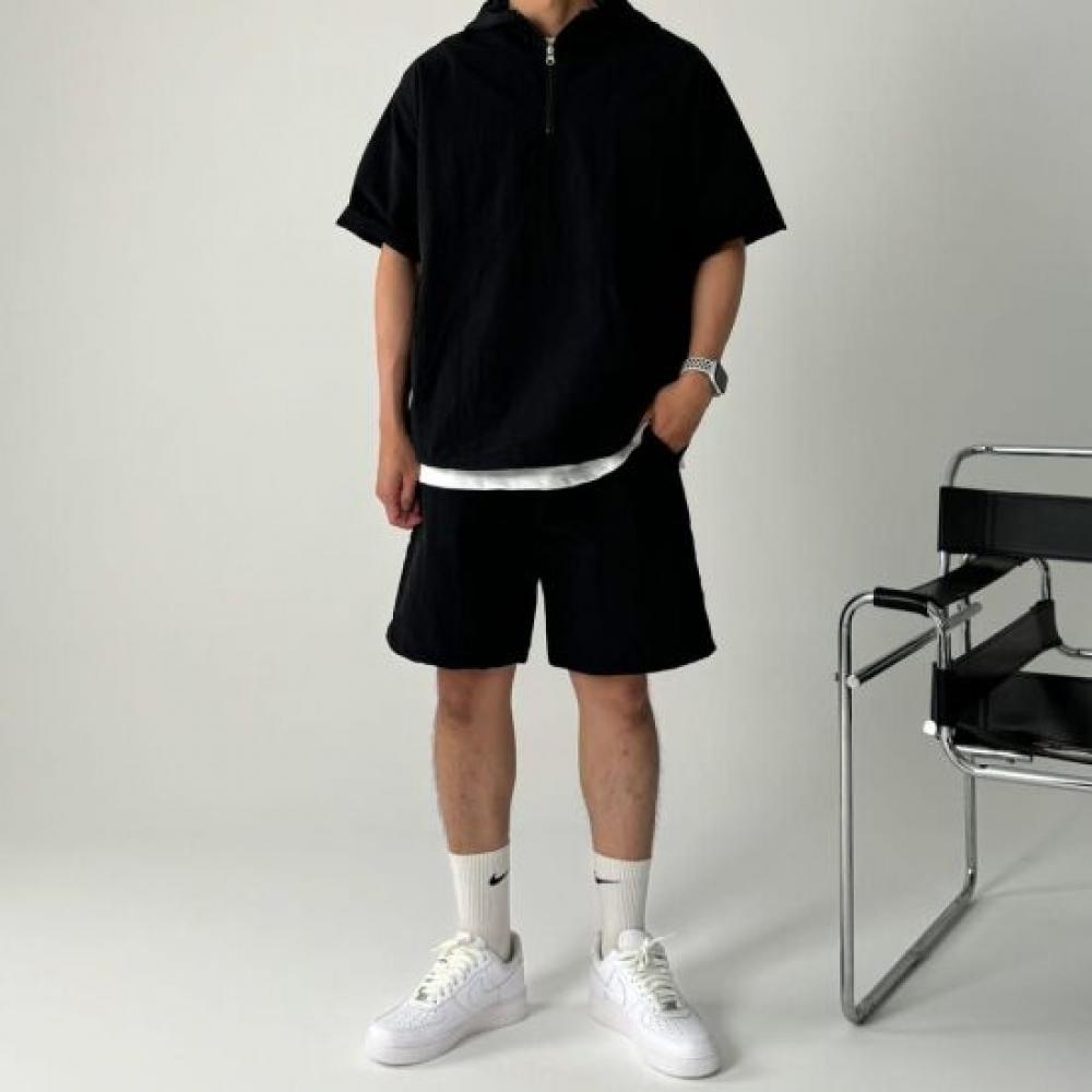 Onl Men 1 + 1 Hoodie Short Sleeve Anorak Training Set
