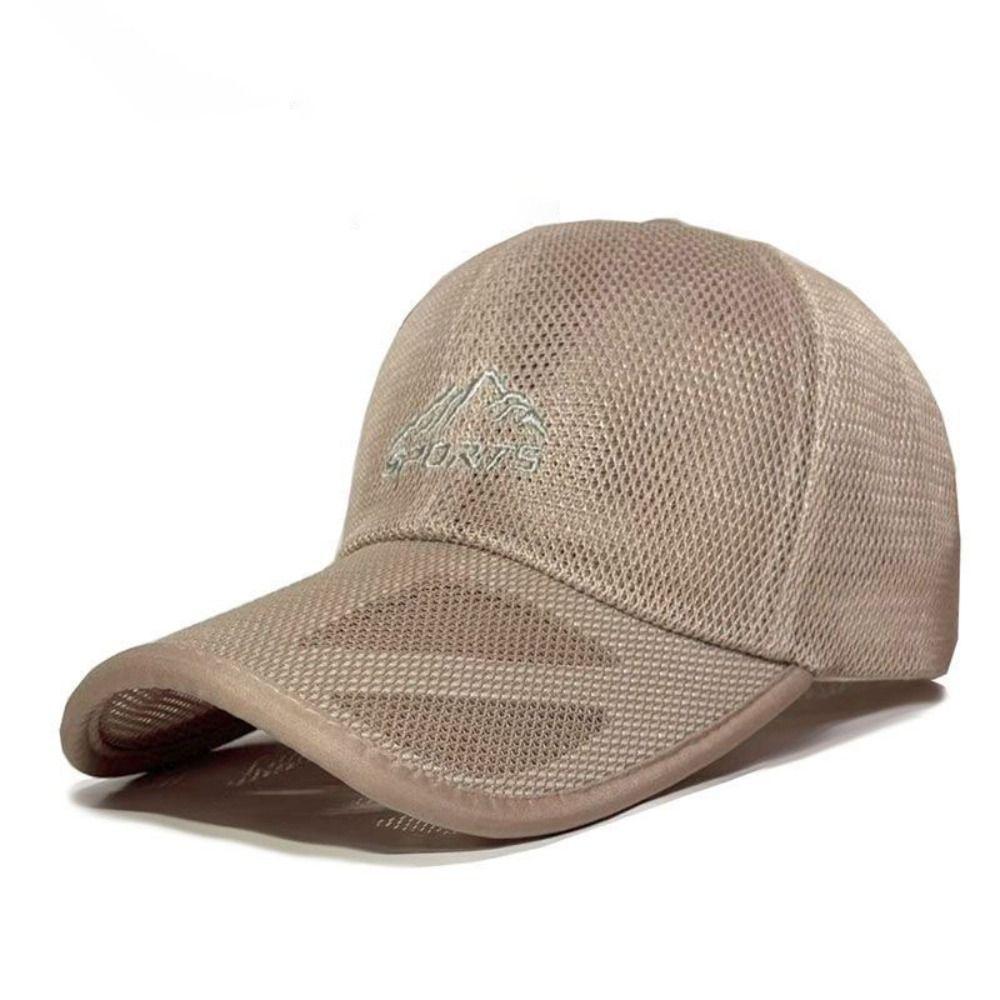 Breathable Mesh Baseball Cap Adjustable Cozy Tide Hat Lightweight Golf Mesh Hat  Travel