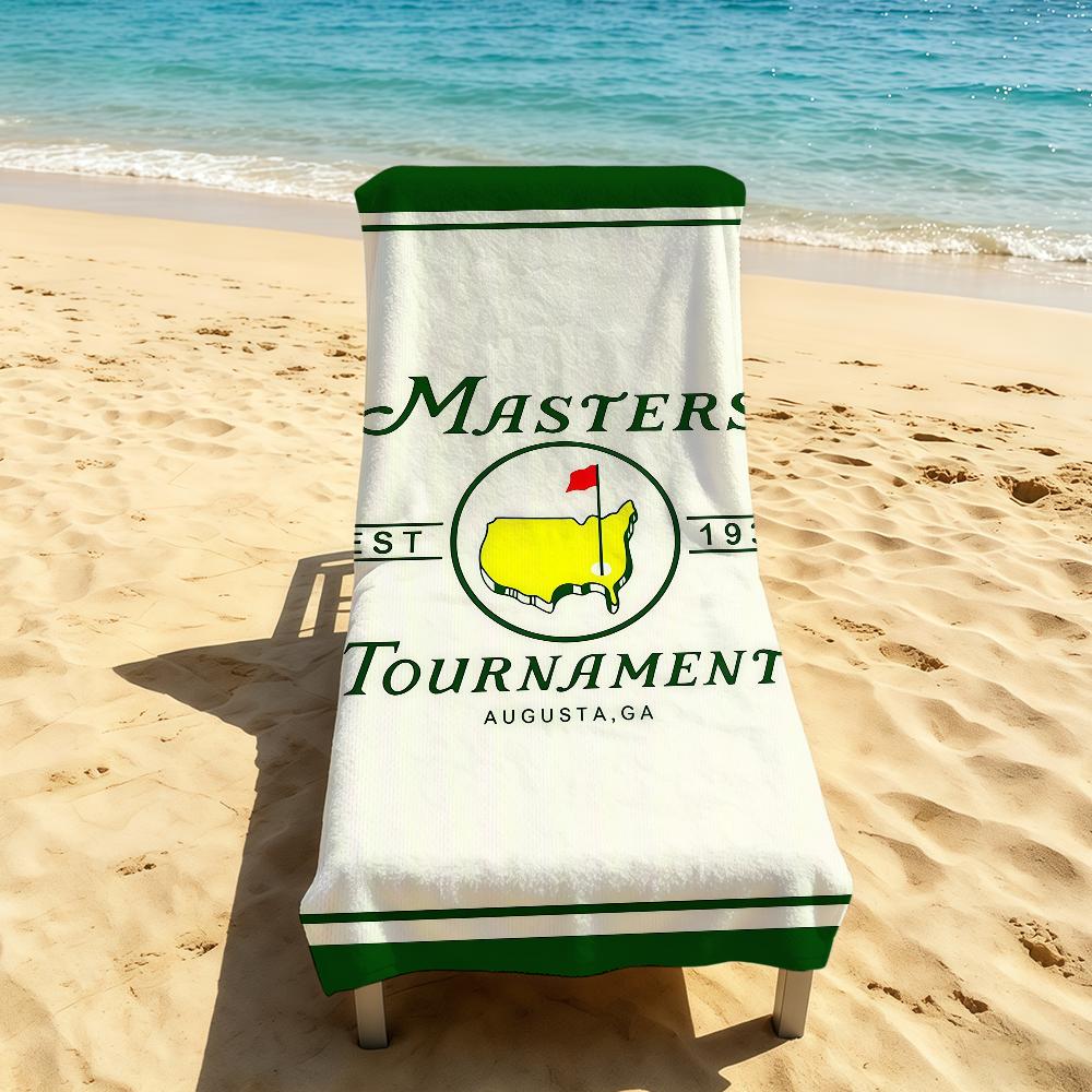 M-Masters Модный Гольф-Полотенце для Кемпинга на Открытом Воздухе Пляжное Полотенце Супер Впитывающее Быстросохнущее Летнее Полотенце