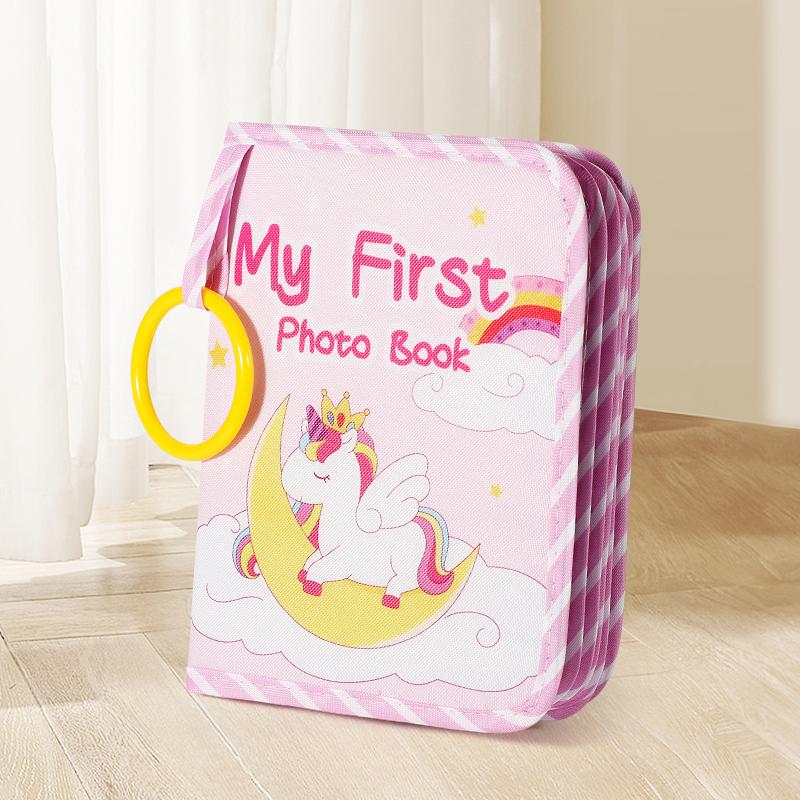 Альбом Baby Po Первый год Baby Po Книга Рост Дети Альбомы Гости на Baby Shower DIY Фотоальбом с Записью Семьи