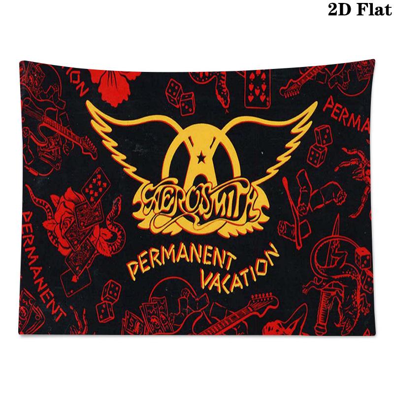 Стена Aerosmith Гобелен Эстетичное настенное панно Печатная тканевая одеяло Декоративные гобелены для спальни гостиной Домашний декор