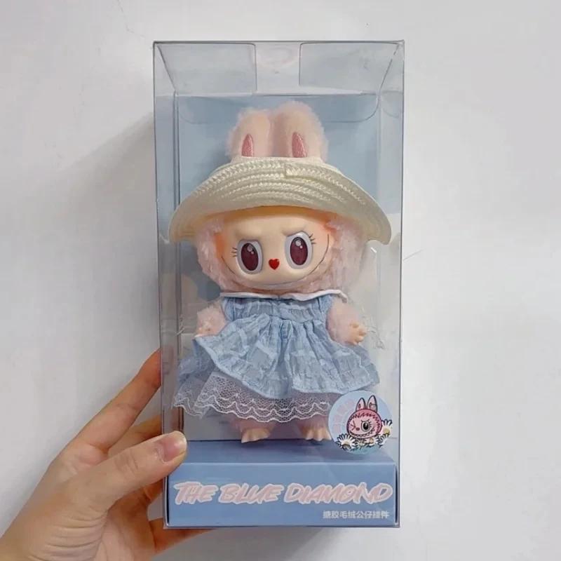 В наличии Горячая аниме-фигурка Labubu Have A Seat Series ПВХ подвеска кукла модель игрушка Kawaii Monster реплика брелок игрушка подарок на день рождения