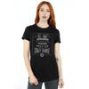 Supernatural Womens/Ladies Crazy People Cotton Boyfriend T-Shirt