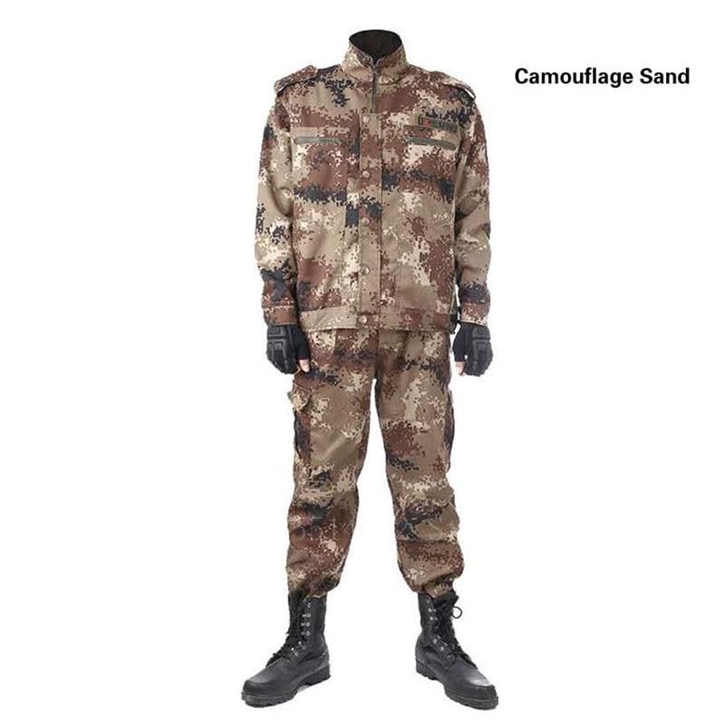 Military Uniform Tactical Clothing Men Special Forces Airsoft Soldier Training Combat Clothes Jacket Set Camouflage
