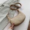 Designer Single Shoulder Bag Bohemian Crossbody Hobo Bag Elegant Woven Straw Bag  Ladies/Girls