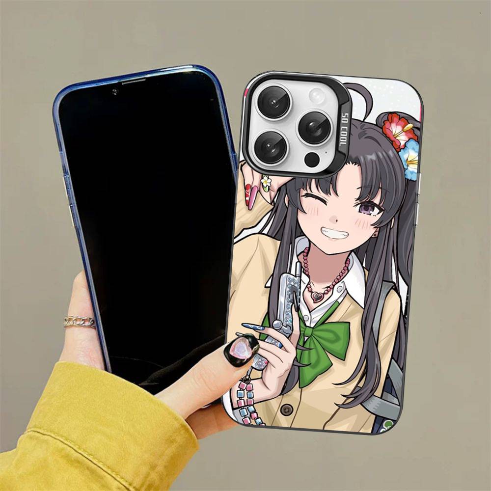 Чехол для телефона Music Anime Girls Band Cry для IPhone 17 Air 16 15 14 13 12 11 Pro Max Цветной Жесткий Чехол