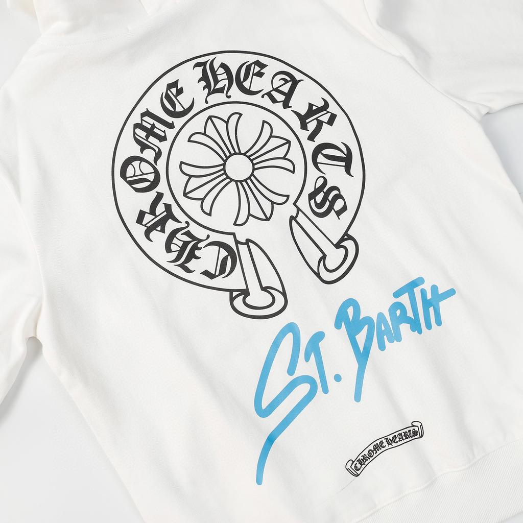 829 CHROME HEARTS 2026 Осень-Зима Новая Классическая Толстовка с Капюшоном и Молнией, Большого Размера, Подходит для Ношения Парами