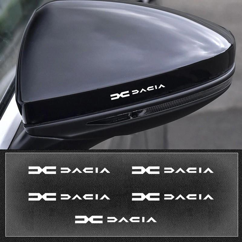 BGS1 5/10pcs Car Interior Sticker Central Control Decals Emblem Styling For Dacia Duster Logan Sandero Stepway Dokker Mcv Largus 1300