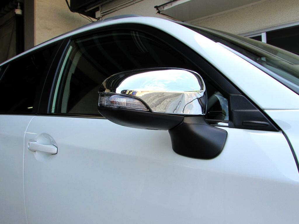 BRIGHTZ Chrome Door Mirror Covers for Corolla Fielder and NZE164G Corolla Fielder 160 11182 ZRE162G, NZE161G, [MIR-SID-035]