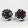 Car Interior Mini Quartz Watch Clock Hygrometer Thermometer Dashboard Ornament