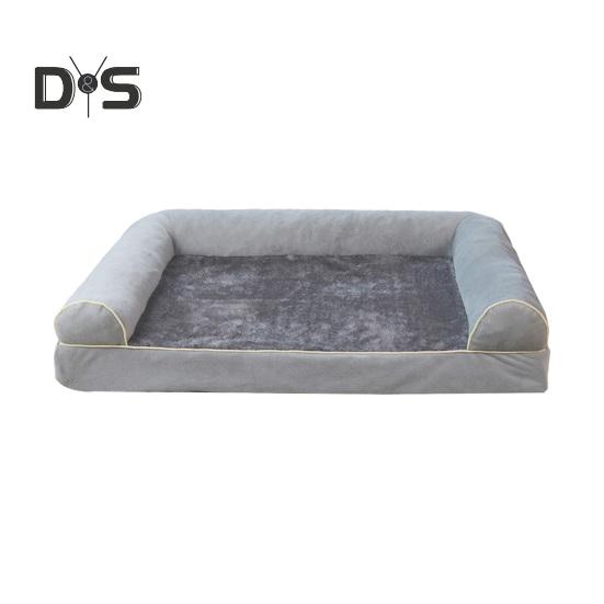 Orthopedic Dog Bed Large Washable Dog Sofa Bed Soft Bolster Dog Nest Cotton Filling Warm Pet Couch Sofa for Medium Large Dogs