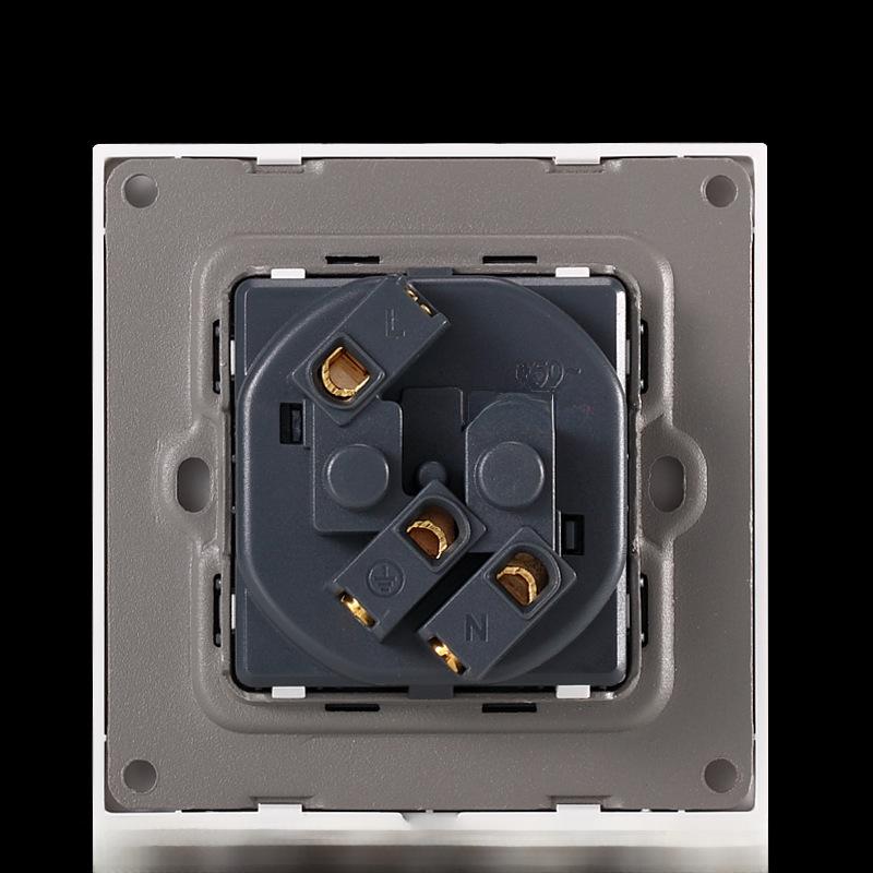 European German Standard Dual USB and Type C Socket Panel