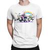 Мужские футболки с мультяшным принтом Deltarune Крутые футболки с коротким рукавом и круглым вырезом 100% хлопок Подарок на день рождения Топы
