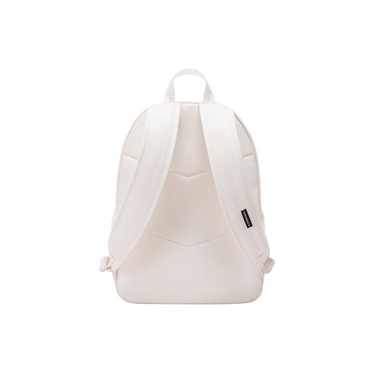 New Converse Polyester Backpack Regular Classical Style White CV2443022PS-002