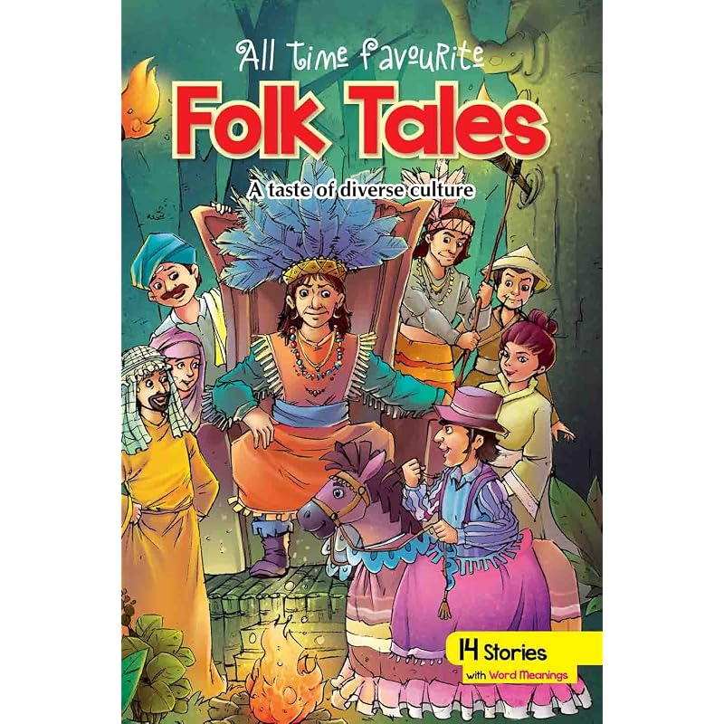 Folk Tales | Illustrated Story Book | Traditional Stories Collection | Hardbound