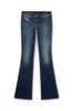 Diesel Women's D-EBBEY L.30 Denim Bootcut Boots, Size 27, Blue, A1100409J20