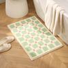 40x60cm Bathroom Door Mat Absorbent Non-Slip Shaggy Rug Bedside Carpet for Bedroom Living Room Simple Modern