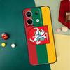Чехол Флаг Литвы для Xiaomi Redmi Note 13 Pro 14 12 11 10 15 Pro Plus Redmi 15 14C 13C 10C 12C 15C Funda