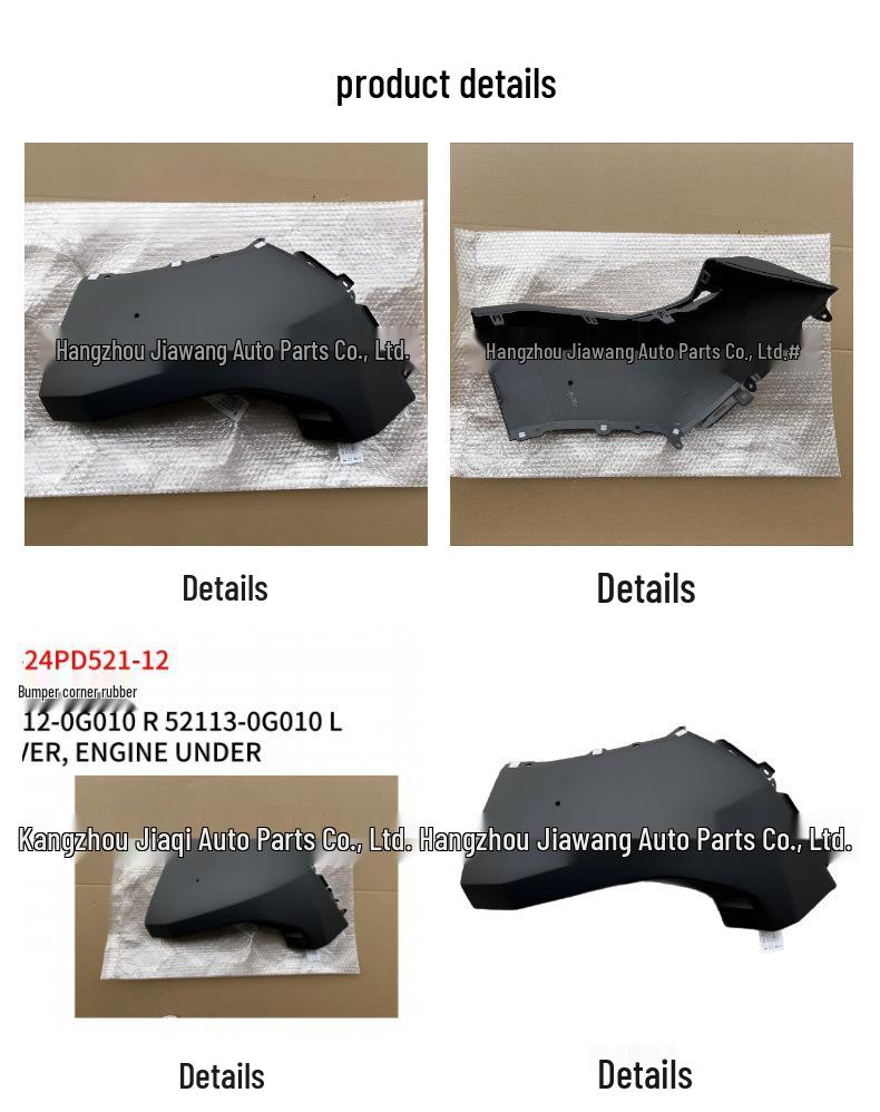 2024 Toyota Prado Накладка угла переднего бампера 52112-0G010R/52113-0G010L