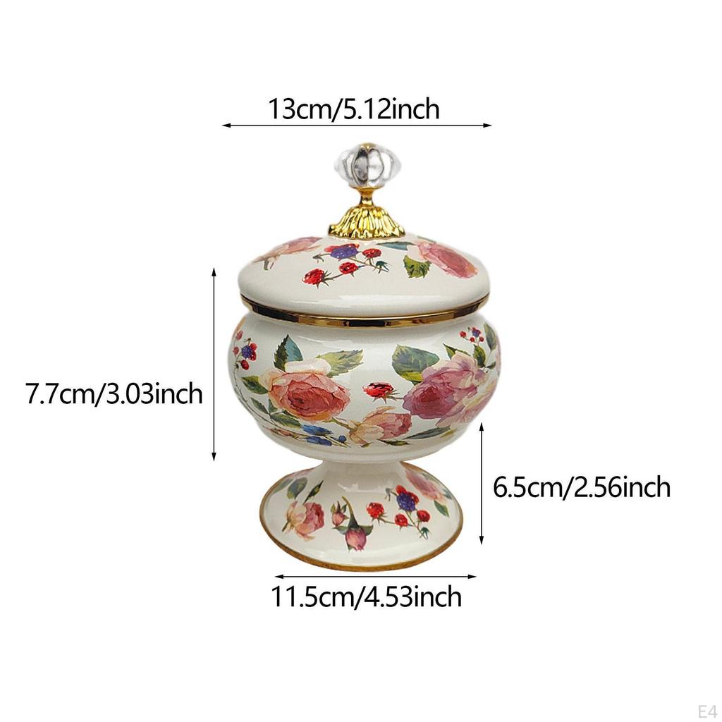 Канистра для хранения электронной почты с цветочным узором для кухонной столешницы