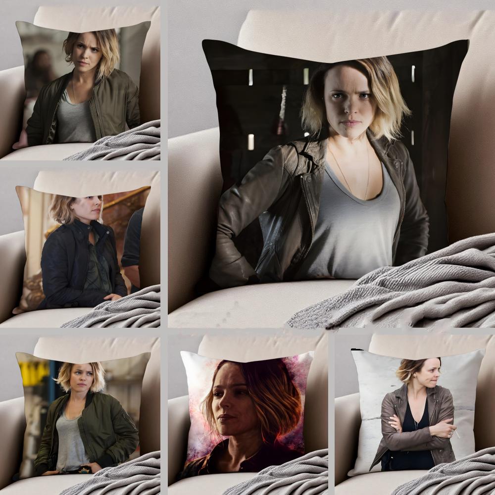 AAni Bezzerides Cushion Cover Throw Pillow Cover Hidden Button Durable Polyester Chair Cushion