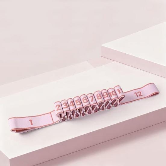 Ремень для йоги и растяжки с петлей для стопы и голени, мужской, женский, домашний, лента-растяжитель 39733, петля, тренировка, упражнения, физический