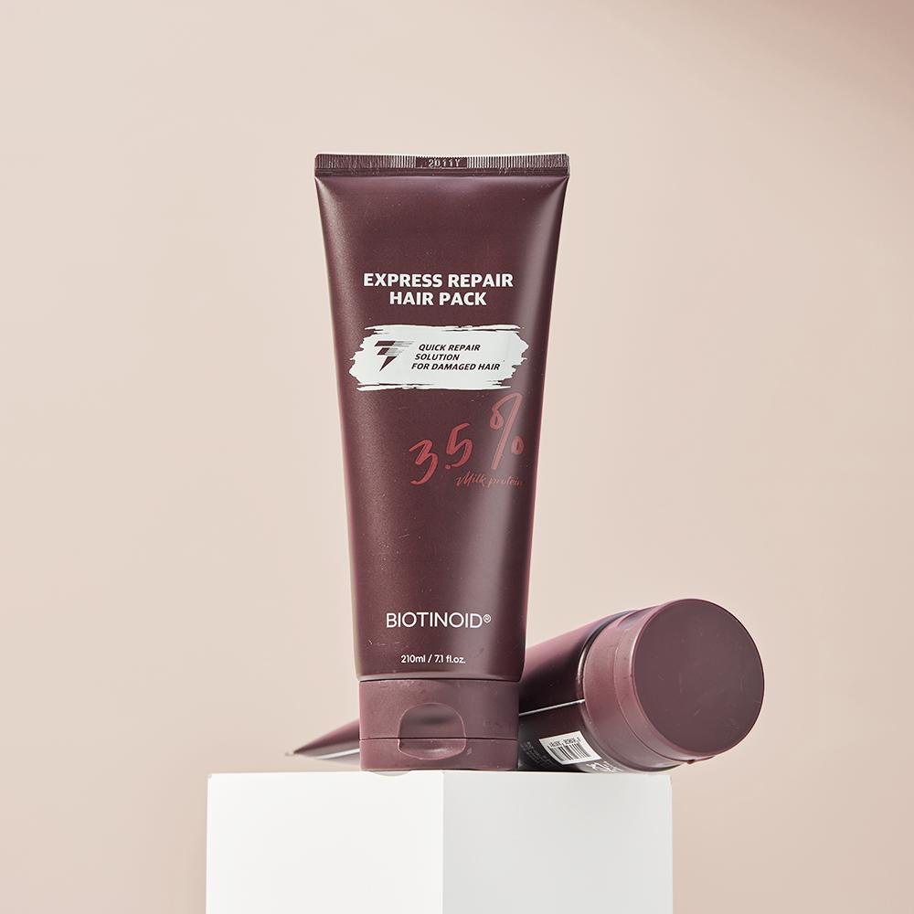 Шампунь с биотиноидами 500 мл + набор для быстрого выпрямления волос 210 мл, 1 шт.