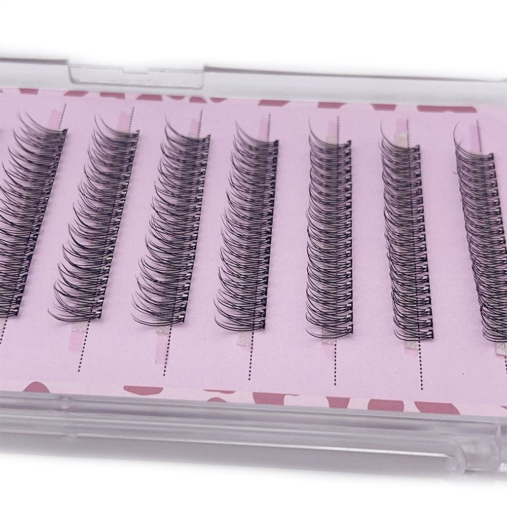 Self Adhesive Press On Lashes No Glue Needed Self Adhesive Lash Clusters  for Beginners