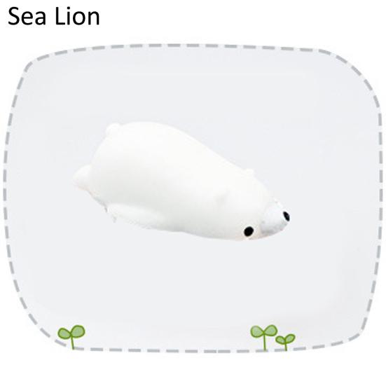 Мягкие силиконовые игрушки-антистресс в виде животных для детей и взрослых