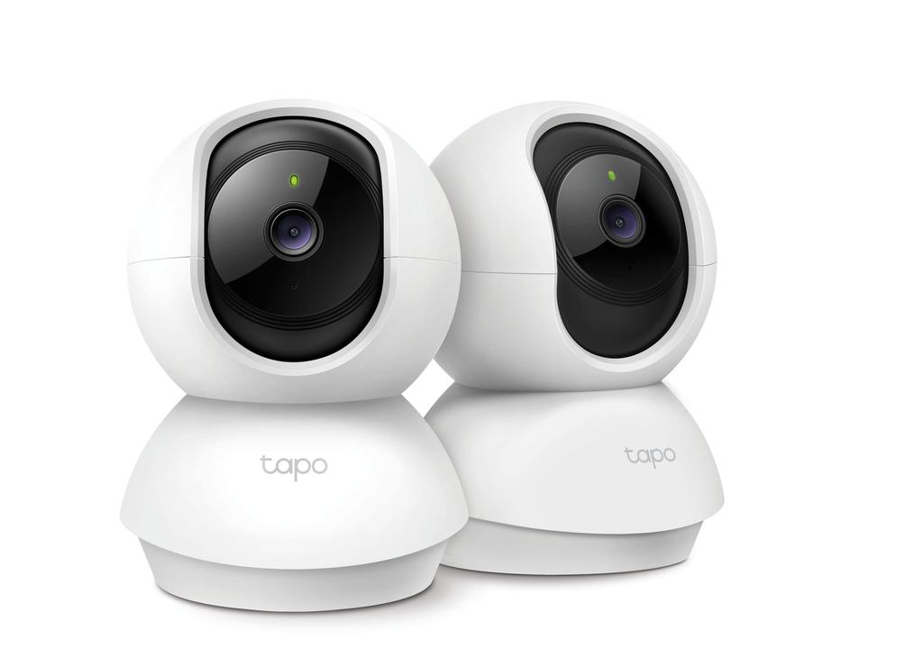 TP-Link 3MP Network Wi-Fi Camera 2-Pack Pet Camera Full HD Indoor Camera Night Vision 3-Year Manufacturer's Warranty Tapo C210P2