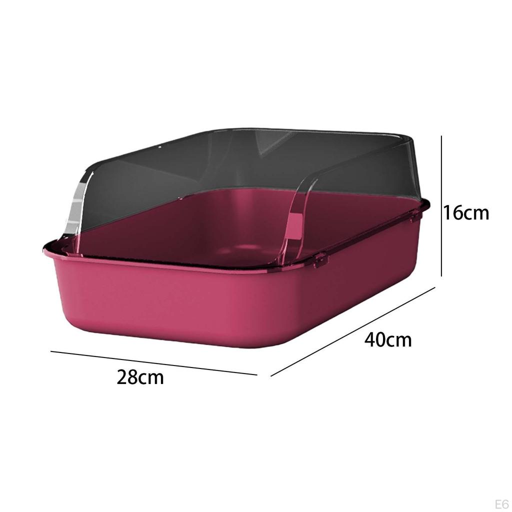 Cat Litter Box for All Kinds of U Shape Lowered Front Toilet Sandbox Young