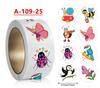 500Pcs Rolls  Kids Lnspirational Stickers Cute Animal Stickers Reward Stickers Kids Stickers Wholesale Self-Adhesive Labels
