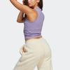Adidas Originals Adicolor Essentials Ribbed Logo Tank Top Women Tops Magic-Light-Purple IB9112