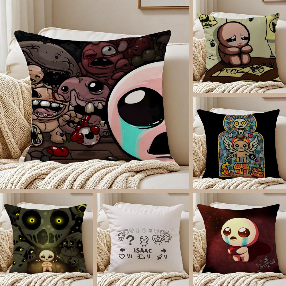 Dark American Game TThe Binding of Isaac Cushion Cover Pillowcase Antidustmite living Room Sofa Decor Cushion Room