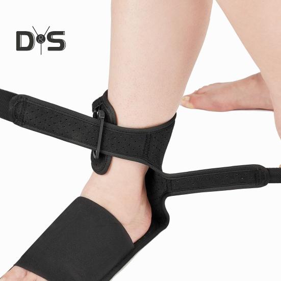 Ночная шина для лечения подошвенного фасциита, регулируемая ортопедическая опора для стопы, ахиллит, тендинит, облегчение боли в пятке, поддерживающая шина для мужчин и женщин