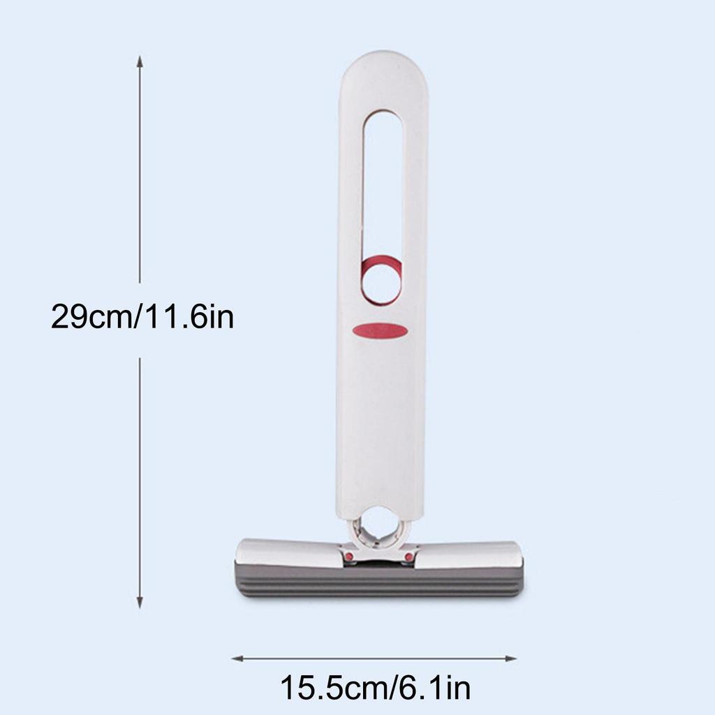 Portable Mini Mini Multifunctional Mop for Lazy Hand Powerful Absorbent Sponge Wet and Dry for Home Glass No Lazy Hand Washing Required Powerful