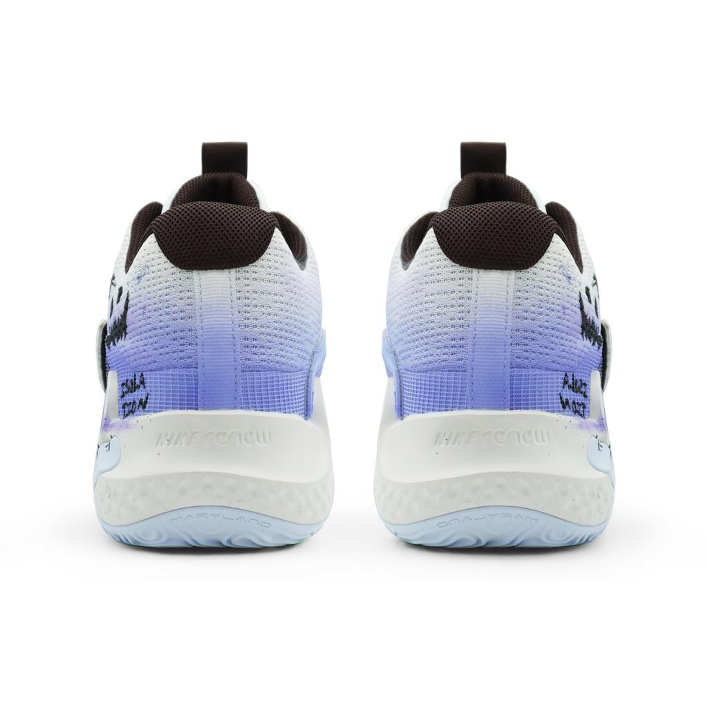 Nike KD Trey 5 X Амортизация Влагоотводящие Низкие Баскетбольные Кроссовки Мужские Белый Фиолетовый Зеленый DJ7554-014(Команда256-)