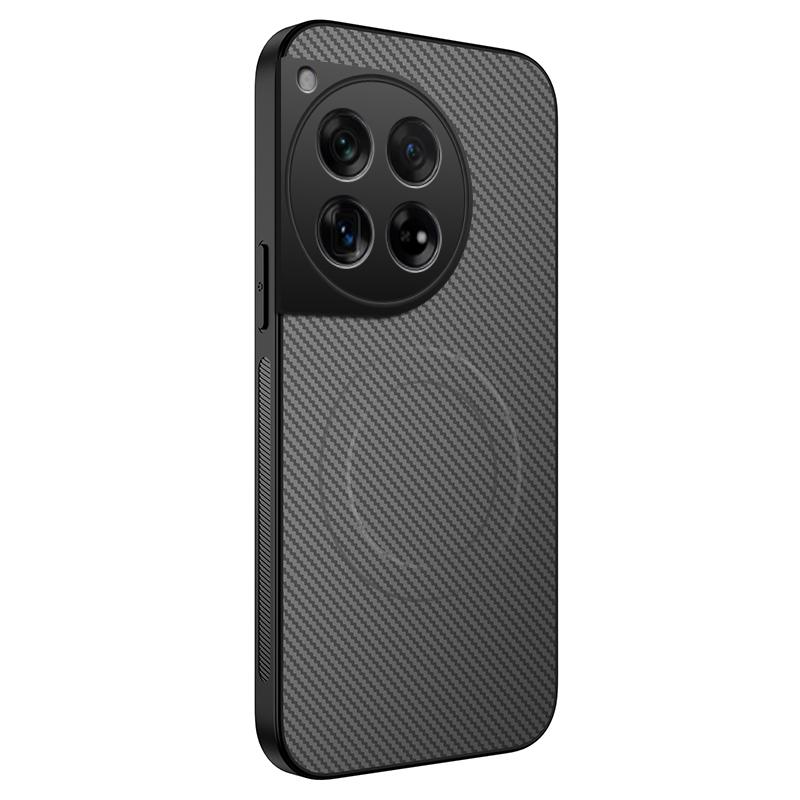 For One Plus 12 Hight End Black For Magsafe Magnetic Wireless Charge Case For One Plus 12 Lens Shockproof Cover For OnePlus 12