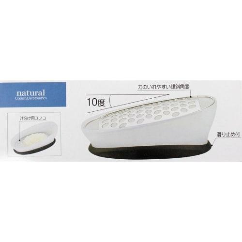 PEARL METAL Natural Smooth Grater [Made In Japan] C-520