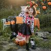 Circus Halloween costume for girls, clown outfit cosplay Party Harry Stage Children's Devil Witch Princess Dress